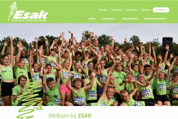 Nieuwe website online