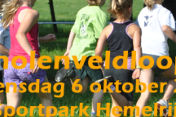 Ondanks het slechtere weer gaat de scholenveldloop door!