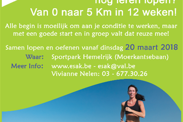 Start to Run van 0 naar 5 Km